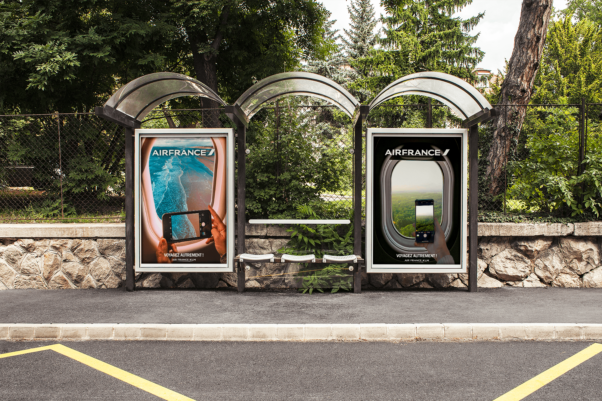 Publicité AirFrance